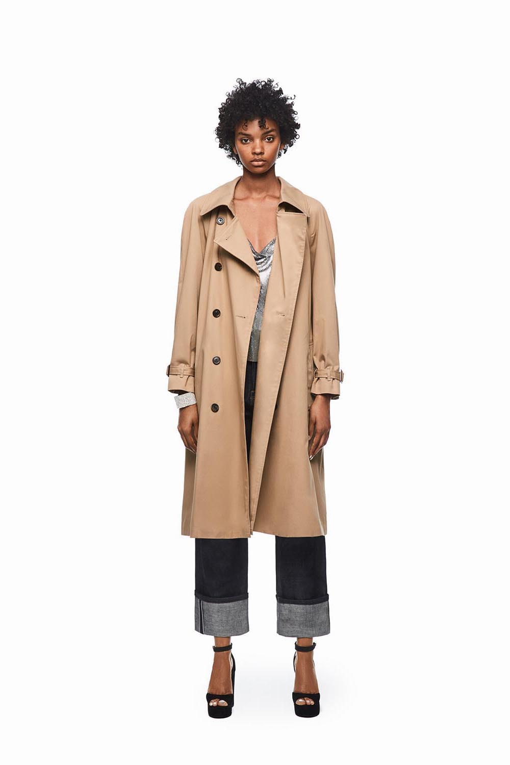 Pepe jeans sales trench coat